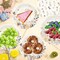 96 Pcs Floral Party Decorations, Boho Wildflower Themed Baby Shower Tea Garden Tableware Set(Boho Floral)